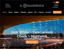 Tablet Screenshot of ilosaarirock.fi